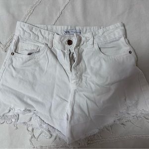 Zara denim shorts
